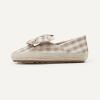 image:imageAmazon Essentials x Sofia Grainge Toddler Girls Cotton Espadrilles with BowTaupe Gingham