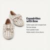 image:imageAmazon Essentials x Sofia Grainge Toddler Girls Cotton Espadrilles with BowTaupe Gingham