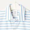 image:imageAmazon Essentials x Sofia Grainge Toddlers and Baby Boys Cotton Pique Short Sleeve Shirt amp Shorts Play SetBlue Uneven Thin Stripe