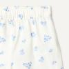 image:imageAmazon Essentials x Sofia Grainge Toddlers and Baby Girls Cotton Linen Wide Leg Pullon Pant with RufflesIvory Blue Floral