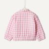 image:imageAmazon Essentials x Sofia Grainge Toddlers and Baby Girls Cotton Sateen Lightweight Printed JacketPink Big Gingham