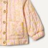 image:imageAmazon Essentials x Sofia Grainge Toddlers and Baby Girls Cotton Sateen Lightweight Printed JacketShell Pink Ornate Paisley