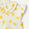 image:imageAmazon Essentials x Sofia Grainge Toddlers and Baby Girls Cotton Short Sleeve Blouses with Ruffles Pack of 2LemonUneven Stripe