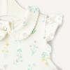 image:imageAmazon Essentials x Sofia Grainge Toddlers and Baby Girls Cotton Short Sleeve Blouses with Ruffles Pack of 2Light BlueBouquets