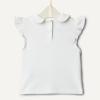 image:imageAmazon Essentials x Sofia Grainge Toddlers and Baby Girls Cotton Short Sleeve Blouses with Ruffles Pack of 2Light PinkWhite