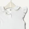 image:imageAmazon Essentials x Sofia Grainge Toddlers and Baby Girls Cotton Short Sleeve Blouses with Ruffles Pack of 2Light PinkWhite
