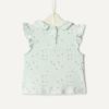 image:imageAmazon Essentials x Sofia Grainge Toddlers and Baby Girls Cotton Short Sleeve Blouses with Ruffles Pack of 2WhiteDitsy Floral