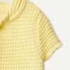 image:imageAmazon Essentials x Sofia Grainge Toddlers and Baby Girls Cotton Short Sleeve Button Front Sweater with Peter Pan CollarLight Yellow