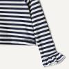 image:imageAmazon Essentials x Sofia Grainge Toddlers and Baby Girls TwoPiece Long Sleeve Rashguard Set MultipacksIvory Navy Even Stripe
