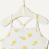 image:imageAmazon Essentials x Sofia Grainge Toddlers and Baby Girls TwoPiece Swimsuit with Crisscross StrapsIvory Lemon
