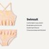 image:imageAmazon Essentials x Sofia Grainge Toddlers and Baby Girls TwoPiece Swimsuit with Crisscross StrapsShell Pink Ornate Paisley
