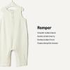 image:imageAmazon Essentials x Sofia Grainge Unisex Babies Sleeveless Lightweight French Terry RomperIvory