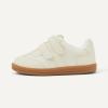 image:imageAmazon Essentials x Sofia Grainge Unisex Kids and Toddlers Hook and Loop Sneakers with Rubber SoleIvory