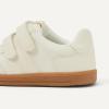 image:imageAmazon Essentials x Sofia Grainge Unisex Kids and Toddlers Hook and Loop Sneakers with Rubber SoleIvory