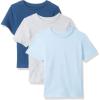 image:imageAmazon Essentials Boys and Toddlers ShortSleeve TShirtsGreyBlueSea