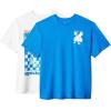 image:imageAmazon Essentials Disney Mens Cotton RegularFit ShortSleeve Crewneck TShirtBlue Ivory Spiderman