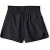 image:imageAmazon Essentials Girls HighRise Athletic Performance Stretch Woven Shorts with Elastic WaistbandBlack
