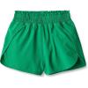 image:imageAmazon Essentials Girls HighRise Athletic Performance Stretch Woven Shorts with Elastic WaistbandEmerald Green