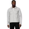 image:imageAmazon Essentials Mens Cotton Canvas ZipFront Trucker JacketGrey
