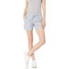 image:imageAmazon Essentials Womens 5 Inseam Drawstring Elastic Waist Linen Blend Summer ShortsWhite Stripe