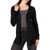 image:imageAmazon Essentials Womens Lightweight Long Sleeve OpenFront Cardigan Sweater Available in Plus SizeBlack