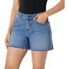 image:imageAmazon Essentials Womens Low Stretch MidRise RegularFit Jean ShortMedium Blue Vintage