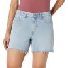 image:imageAmazon Essentials Womens Low Stretch MidRise RegularFit Jean ShortStone Light Wash