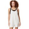 image:imageAmazon Essentials Womens OversizedFit Sleeveless RomperOatmeal Heather