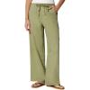 image:imageAmazon Essentials Womens OversizedFit Tie Waist Lightweight PantWashed Khaki Green