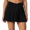 image:imageAmazon Essentials Womens Performance Stretch Woven Pleated Tennis Skirt with Builtin Shorts and PocketsBlack