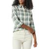 Ivory Green Alpine Plaid