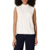 image:imageAmazon Essentials Womens RegularFit Short Sleeve Crewneck Pullover Sweater TopEggshell White