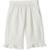 image:imageAmazon Essentials x Sofia Grainge Toddlers and Baby Girls Cotton Linen Wide Leg Pullon Pant with RufflesLight Beige