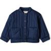 image:imageAmazon Essentials x Sofia Grainge Toddlers and Baby Girls Cotton Sateen Lightweight Printed JacketNavy