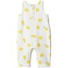 image:imageAmazon Essentials x Sofia Grainge Unisex Babies Sleeveless Lightweight French Terry RomperIvory Big Lemon