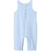 image:imageAmazon Essentials x Sofia Grainge Unisex Babies Sleeveless Lightweight French Terry RomperLight Blue