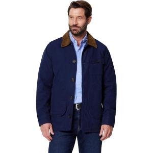 image:imageAmazon Essentials Mens Cotton Canvas Barn JacketNavy