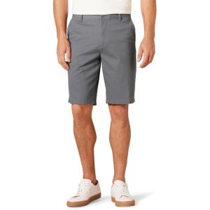 image:imageAmazon Essentials Mens SlimFit 11 FlatFront Comfort Stretch Chino ShortsCharcoal