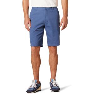 image:imageAmazon Essentials Mens SlimFit 11 FlatFront Comfort Stretch Chino ShortsDark Blue