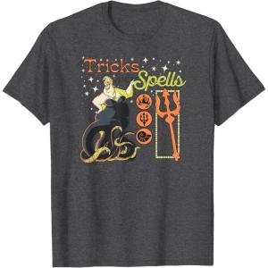 image:imageAmazon Essentials Mens Villains Ursula Halloween Tricks and Spells TShirt Grey SmallDark Heather Grey
