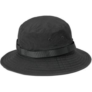 image:imageAmazon Essentials Mens Washed Nylon Outdoor Wide Brim Sun Bucket HatBlack