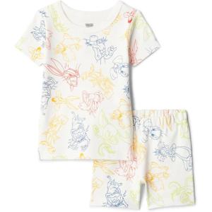 image:imageAmazon Essentials Warner Brothers Unisex Toddlers and Babies Short Sleeve Pajama SetIvory Looney Tunes