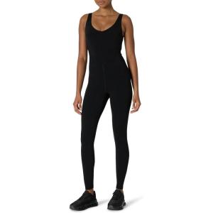 image:imageAmazon Essentials Womens Active Formflex Buttery Soft One Piece Full Length Workout Jumpsuit with BuiltIn BraBlack