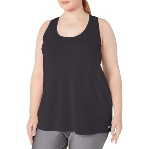 image:imageAmazon Essentials Womens Active Quick Dry Tech Stretch Racerback Scoop Neck Tank Top MultipacksBlack