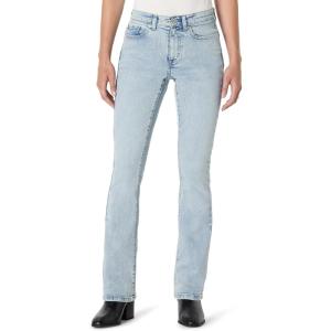 image:imageAmazon Essentials Womens Curvy SlimFit MidRise Bootcut JeansTinted Ice Light Wash