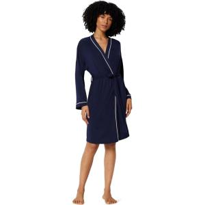image:imageAmazon Essentials Womens Long Sleeve Robe ModalBlend BathrobeNavy