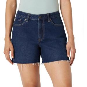 image:imageAmazon Essentials Womens Low Stretch MidRise RegularFit Jean ShortDark Midnight Wash