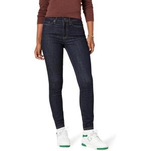 image:imageAmazon Essentials Womens PullOn Mid Rise Stretchy Knit Jegging Available in Plus SizeBlack Rinse