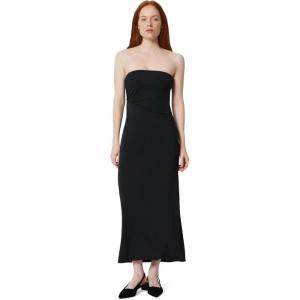image:imageAmazon Essentials Womens SlimFit Matte Jersey Strapless Maxi DressBlack