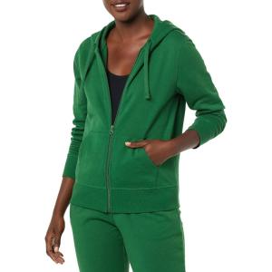 image:imageAmazon Essentials womens Fleece FullZip Hoodie Available in Plus SizeGreen